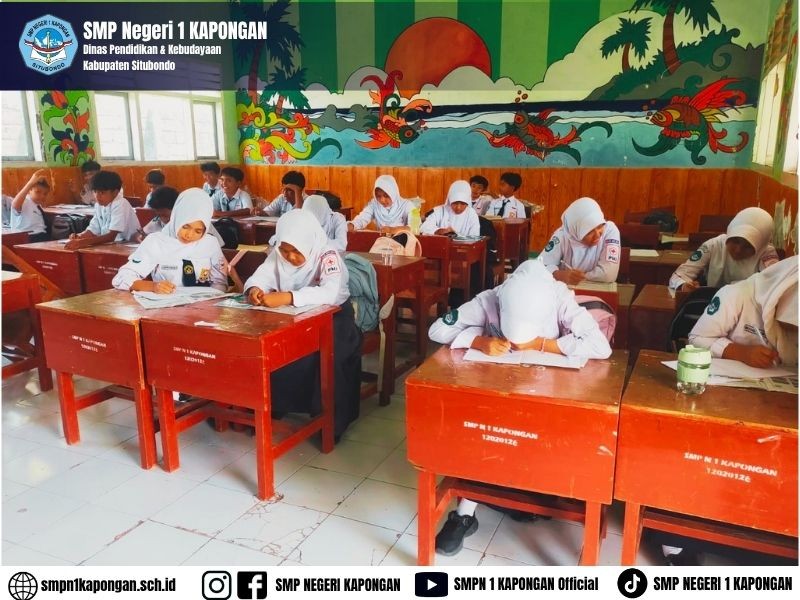 UHB Bersama Kelas 7 dan 8 SMPN 1 Kapongan Berlangsung Selama Sepekan